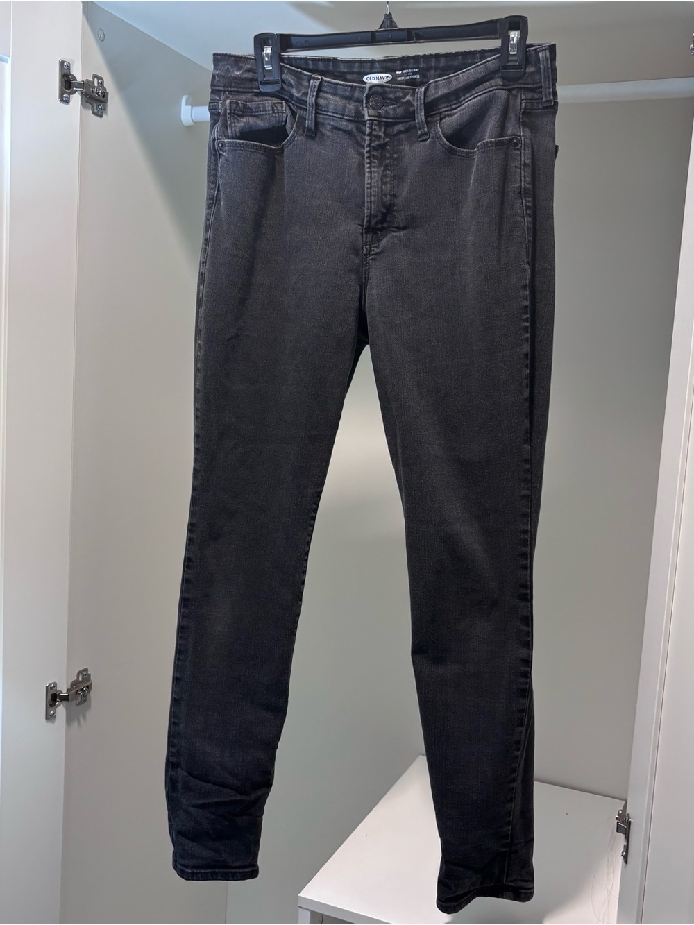 Old Navy Pop Icon Skinny Black Jeans Women’s Size 12